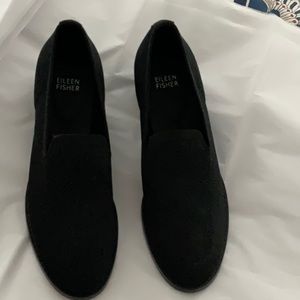 Eileen Fisher Vero Cuoio Shoes. Stretch knit upper Black Size 8